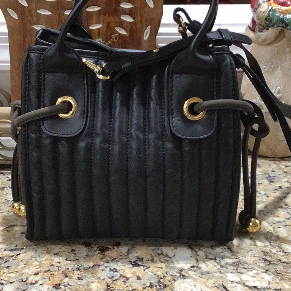 See By Chloe Leather 2 Way Crossbody Tote Bag Puffer